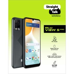 Straight Talk BLU View 5 Pro, 64GB, Gray - Prepaid Smartphone [Locked to Straight Talk] - Thumbnail 12