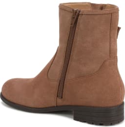 Vionic Women's Jill Zip Short Boot Hazelnut Suede 10W - Thumbnail 4