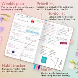 GoGirl Weekly Planner - A5 - Thumbnail 6