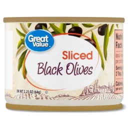 (3 pack) Great Value Sliced Black Olives, 2.25 oz - Thumbnail 2