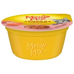 Meow Mix Tenders in Sauce with REAL Salmon & Crab, Wet Cat Food, 2.75 oz Cup - Thumbnail 6
