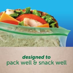 Ziploc® Compostable Sandwich Bags, Food Storage Zipper Bags, 40 Count - Thumbnail 6