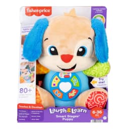 Fisher-Price Laugh & Learn Smart Stages Puppy Plush Musical Learning Toy for Baby & Toddler - Thumbnail 6