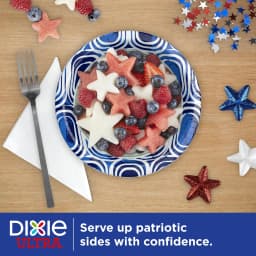 Dixie Ultra Disposable Paper Bowls, 20 oz, Multi-Color, 25 Count - Thumbnail 2