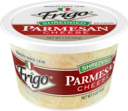 Frigo Shredded Parmesan Cheese, 5 oz Refrigerated Plastic Cup - Thumbnail 1