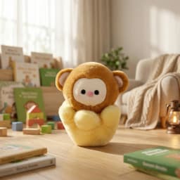 8 Inch Brown Banana Monkey Plushie Plush Doll Cute - Plush Toy, Graduation Gifts 2026, Stuffed Animal, Graduation Decor, Soft Plushies for Graduates - Thumbnail 5