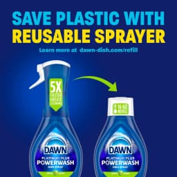 Dawn Powerwash Spray Refill, Dish Soap, Dishwashing Liquid, Apple, 1 Refill, 16 Fl Oz - Thumbnail 6