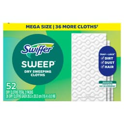 Swiffer Hair Magnet Refills, Unscented, 52 Count - Thumbnail 12
