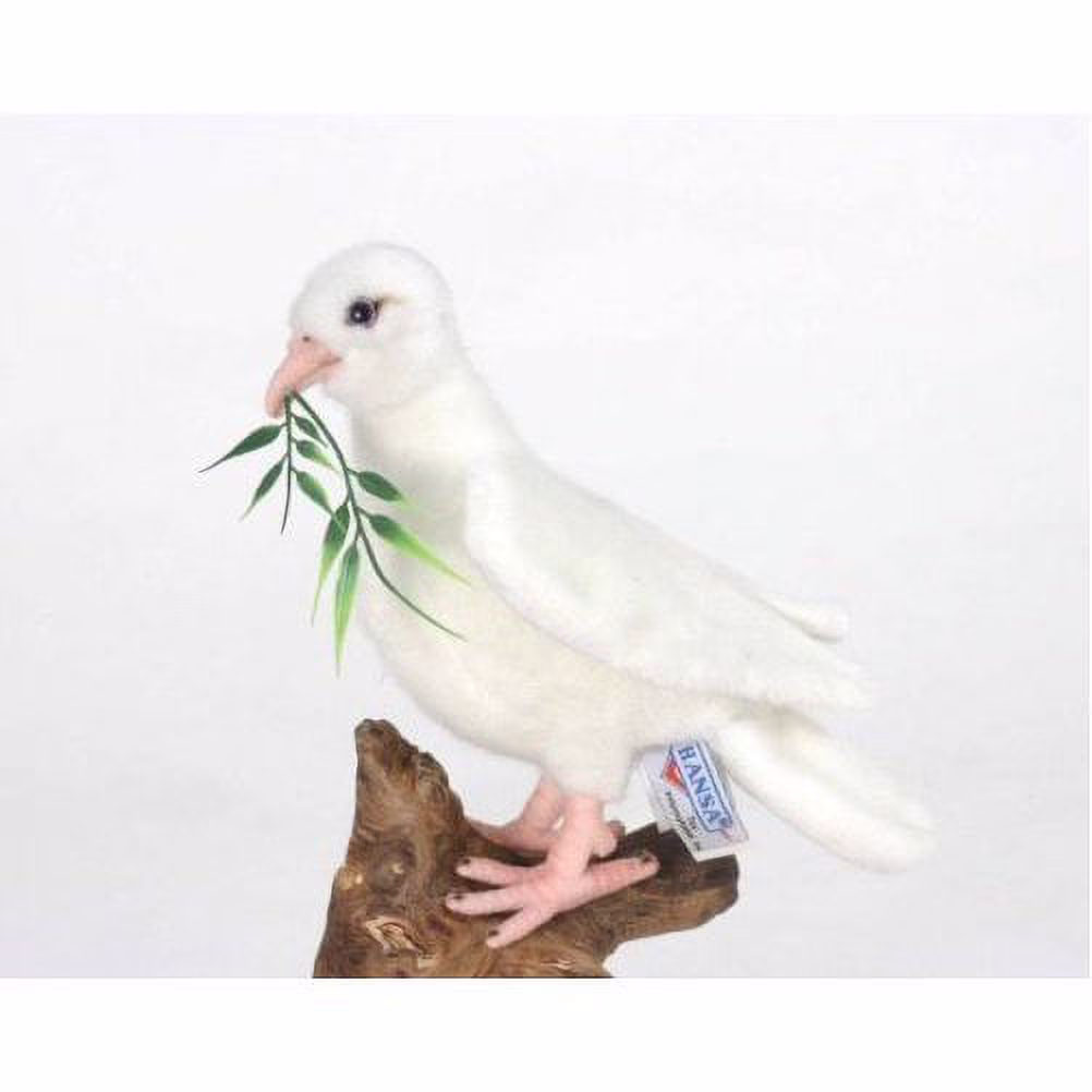Hansa White Dove Plush Toy - Thumbnail 2