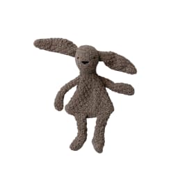Creative Co-Op 2-Piece Knit Fabric Chenille Bunny Toy, Multicolor - Thumbnail 4