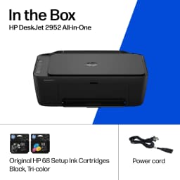 HP DeskJet 2952 Wireless All-in-One Color Inkjet Printer, 3 Months Free Instant Ink, Black - Thumbnail 11