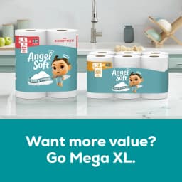 Angel Soft 2-Ply Toilet Paper, 36 Mega Rolls, 320 Sheets per Roll - Thumbnail 11