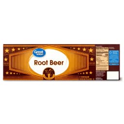 Great Value Root Beer Soda Pop, 12 fl oz, 12 Pack Cans - Thumbnail 6