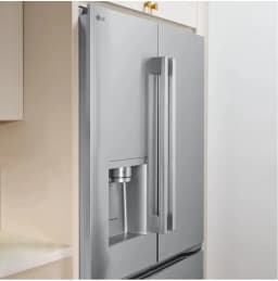 LG LF24Z6530S 36 Inch Counter-Depth 3-Door French Door Refrigerator in Stainless Steel - Thumbnail 4