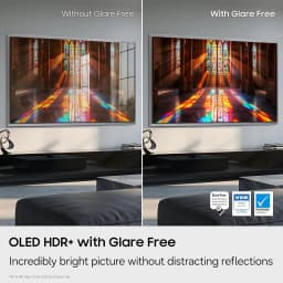 Samsung QN55S90HAEXZA 55 Inch S90H Series OLED 4K UHD Smart Vision AI TV with a 6 Year Amber Protection Plan (2026) - Thumbnail 5