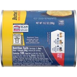 Pillsbury Grands Southern Homestyle Butter Tastin' Biscuits, 5 Count, 10.2 oz - Thumbnail 15