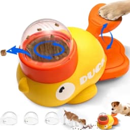 Interactive Dog Toys，Dog Interactive Treat Dispenser Toy，Promotes IQ Training and Entertainment Reduces Bloating Anti-Gulping - Thumbnail 1