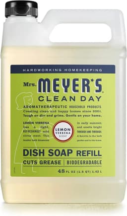 Mrs. Meyer's Dish Soap Variety, 1 Dish Soap, 1 Dish Soap Refill, Lemon Verbena, 1 CT Variety Pack - Thumbnail 2