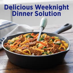 Birds Eye Voila! Beef Lo Mein Skillet Meals, Frozen Meal, 21 oz. Bag - Thumbnail 4