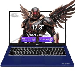 17.3" FHD 144Hz AI Laptop 64GB DDR5 RAM 1TB SSD AMD Ryzen AI 370 (50 TOPS NPU) with Radeon 890M GPU-USB4 eGPU Support - Thumbnail 1