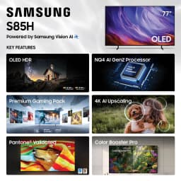 Samsung 77” Class S90H Series OLED 4K UHD Samsung Vision AI Smart Tizen TV 2026 - Thumbnail 2