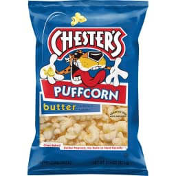 Chester's Puffcorn Butter, 3.25oz - Thumbnail 1