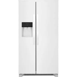 Frigidaire FRSS2623AW 25.6 Cu. Ft. White Side-by-Side Refrigerator - Thumbnail 1