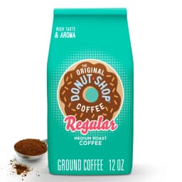 The Original Donut Shop, Regular Medium Roast Ground Coffee, Bagged 12 oz - Thumbnail 1