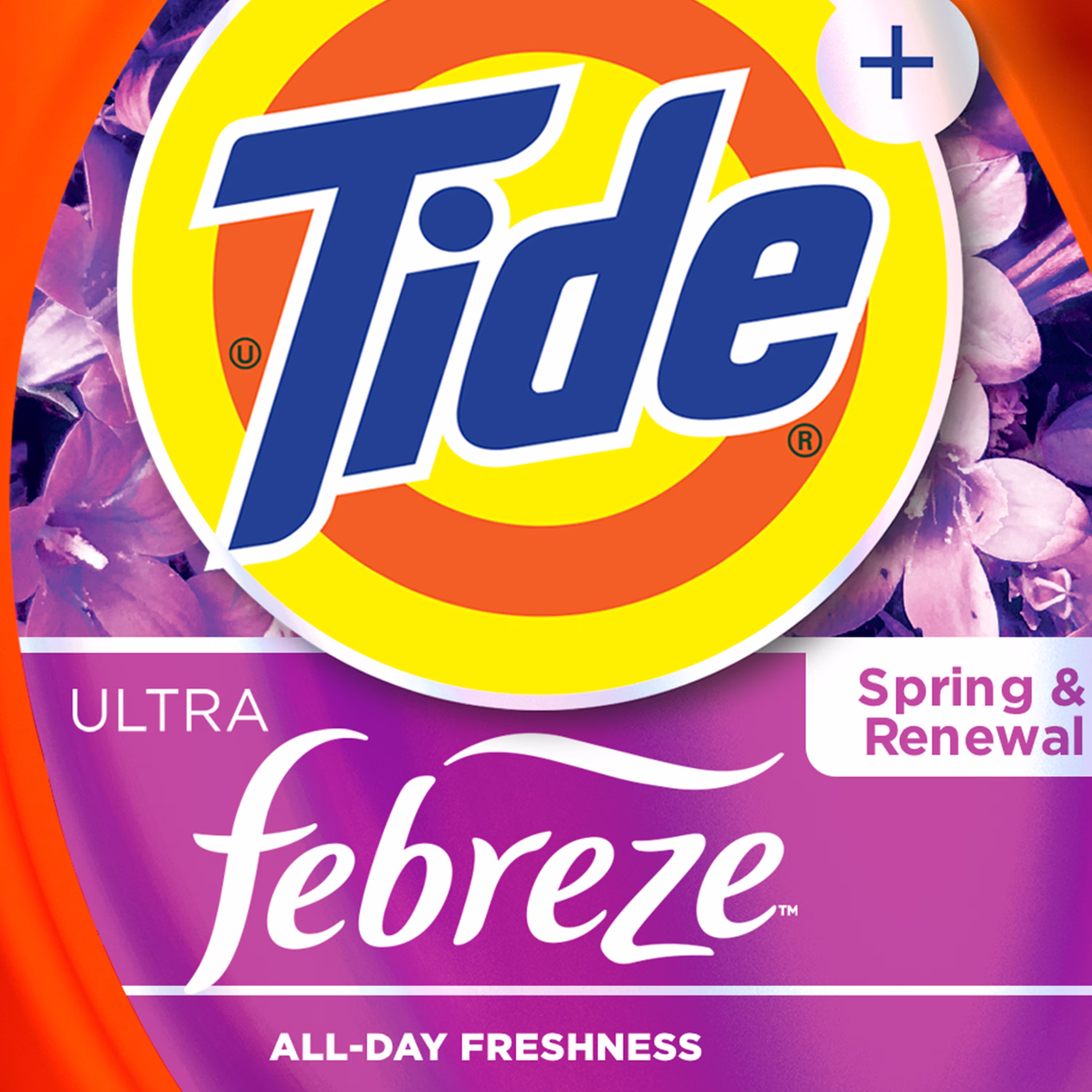 Tide Ultra Febreze Liquid Laundry Detergent , Spring and Renewal Scent, 73 fl oz 52 Loads - Thumbnail 9