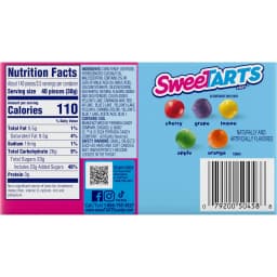 SweeTARTS Mini Chewy, Candy, Mixed Fruit, Theater Box, 3.75 oz - Thumbnail 8