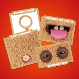 Fuggler Fugg Nuggets 3.5 Inch Collectible Keyring by ZURU - Ugly Monster Plush Toy for Kids Ages 1 - Thumbnail 7