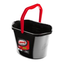 Libman High Power Utility Bucket 3.5 Gallon Black Polypropylene with Ergonomic Handle - Thumbnail 2
