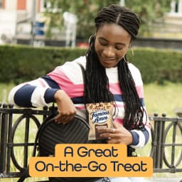 Famous Amos Classic Chocolate Chip Cookies, Bite-size cookies, Sweet Treats, 10 Pack Box, 1oz Bag - Thumbnail 6
