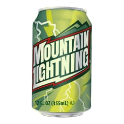 Great Value Mountain Lightning Citrus Flavored Soda, 12 fl oz, 24 Count - Thumbnail 3