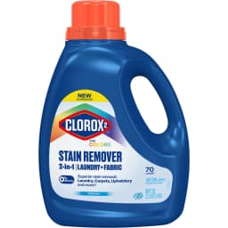 Clorox 2 For Colors Stain Remover, 2 in 1 Laundry + Fabric, Bleach Free, Fresh Scent, 88 Fl Oz - Thumbnail 2