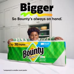Bounty Paper Towels Select-A-Size Print, 6 Double Rolls, 82 Sheets Per Roll - Thumbnail 8