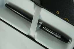 Cross Coventry Black Lacquer Rollerball Pen - Thumbnail 5