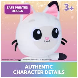 Gabby’s Dollhouse Fairylandia Pandy Paws 6-inch Plush Toy, for Ages 3 and up - Thumbnail 3
