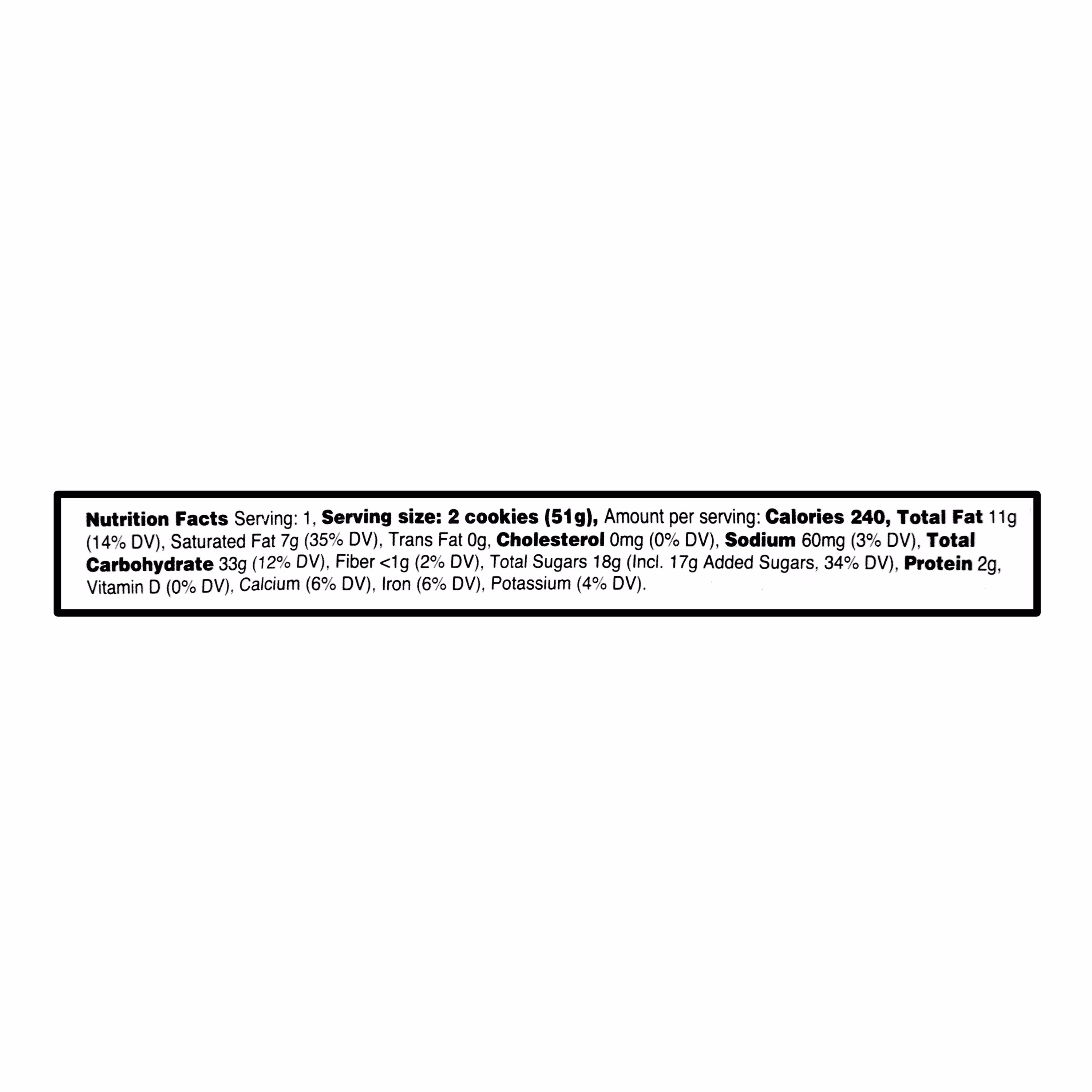 Great Value Cookie and Caramel Bars, 1.79 oz - Thumbnail 3