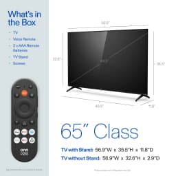 onn 65" Class 4K UHD Powered by VIZIO Smart Television, 65S4V4 - Thumbnail 7