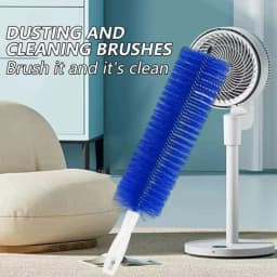 Cleaning Brush for Fans | Flexible Dusting Tool for All Fans | Bendable Microfiber Duster with Washable Reusable Head to Dirt and from Ceiling - Thumbnail 5