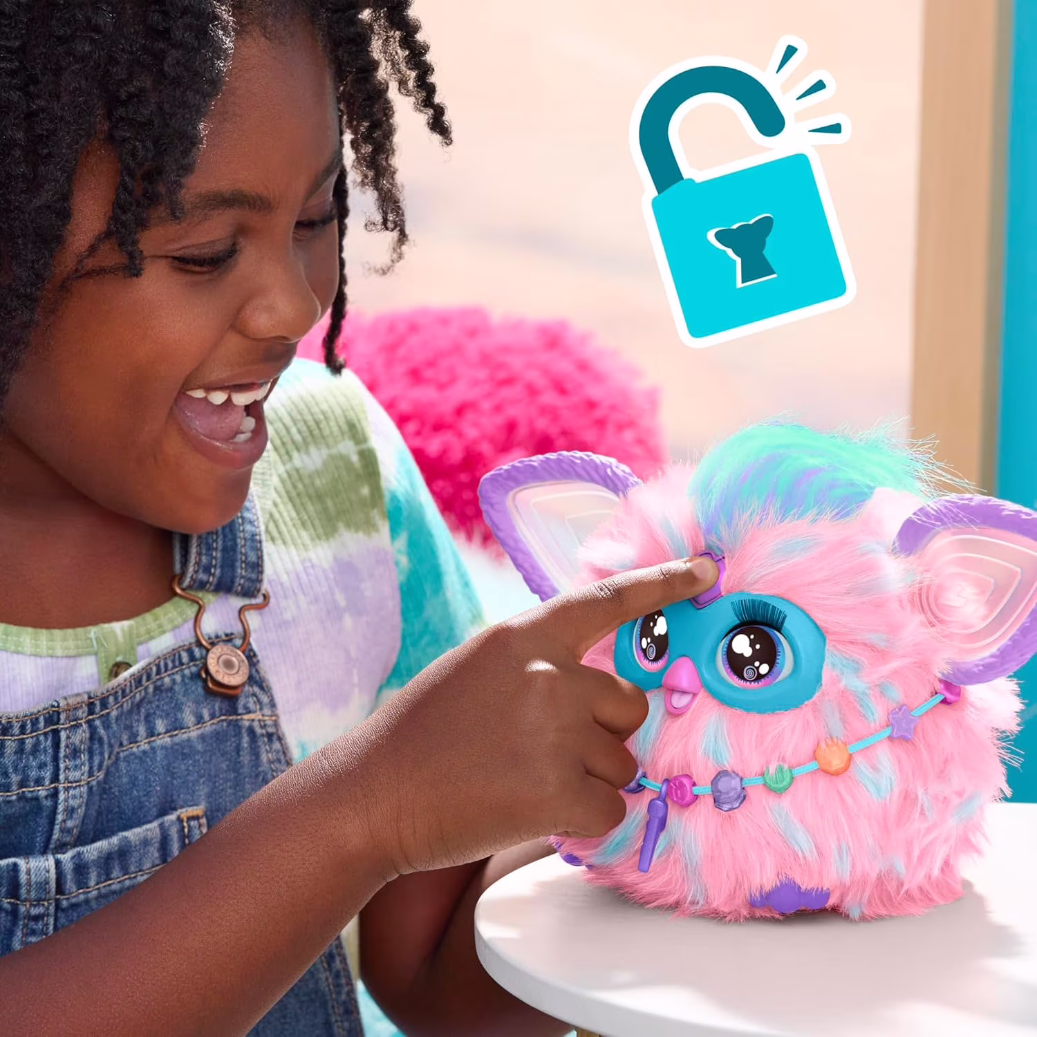 Furby Cotton Candy Interactive Plush Figure - Thumbnail 11
