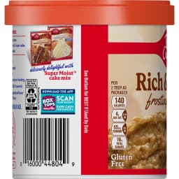 Betty Crocker Rich and Creamy Coconut Pecan Frosting, Gluten Free, 15.5 oz - Thumbnail 10