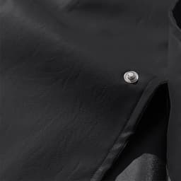 Maoxin Men's Coats Men's Lapel Leather Jacket Casual Loose Men's Leather Jacket Solid Color Long Sleeved Hooded Casual Jacket/jacket Black M - Thumbnail 4