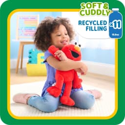 Sesame Street Large Plush Elmo Stuffed Animal, Baby and Toddler Toys for Kids Ages 18 Months - Thumbnail 5