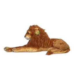 Melissa & Doug Giant Lion - Lifelike Stuffed Animal (over 6 feet long) - Thumbnail 3