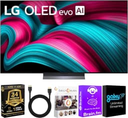 LG OLED evo AI 4K Smart TV) w/A9 Gen8, 144Hz, Dolby Vision/Atmos, HDR10, AI Upscaling - Thumbnail 1