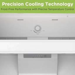 Hamilton Beach, 18 Cu. Ft. Top Mount Refrigerator, Frost Free, Platinum - Thumbnail 6