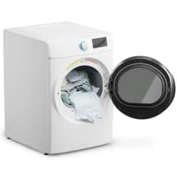 KoolMore 8 Cu. ft. Large Capacity Stackable Vented Electric Stackable Front Load Dryer in White, 240V - Thumbnail 6