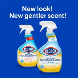 Clorox Disinfecting All Purpose Cleaner Spray, Crisp Lemon, 32 fl oz - Thumbnail 3